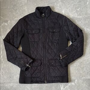 Black Barbour jacket​